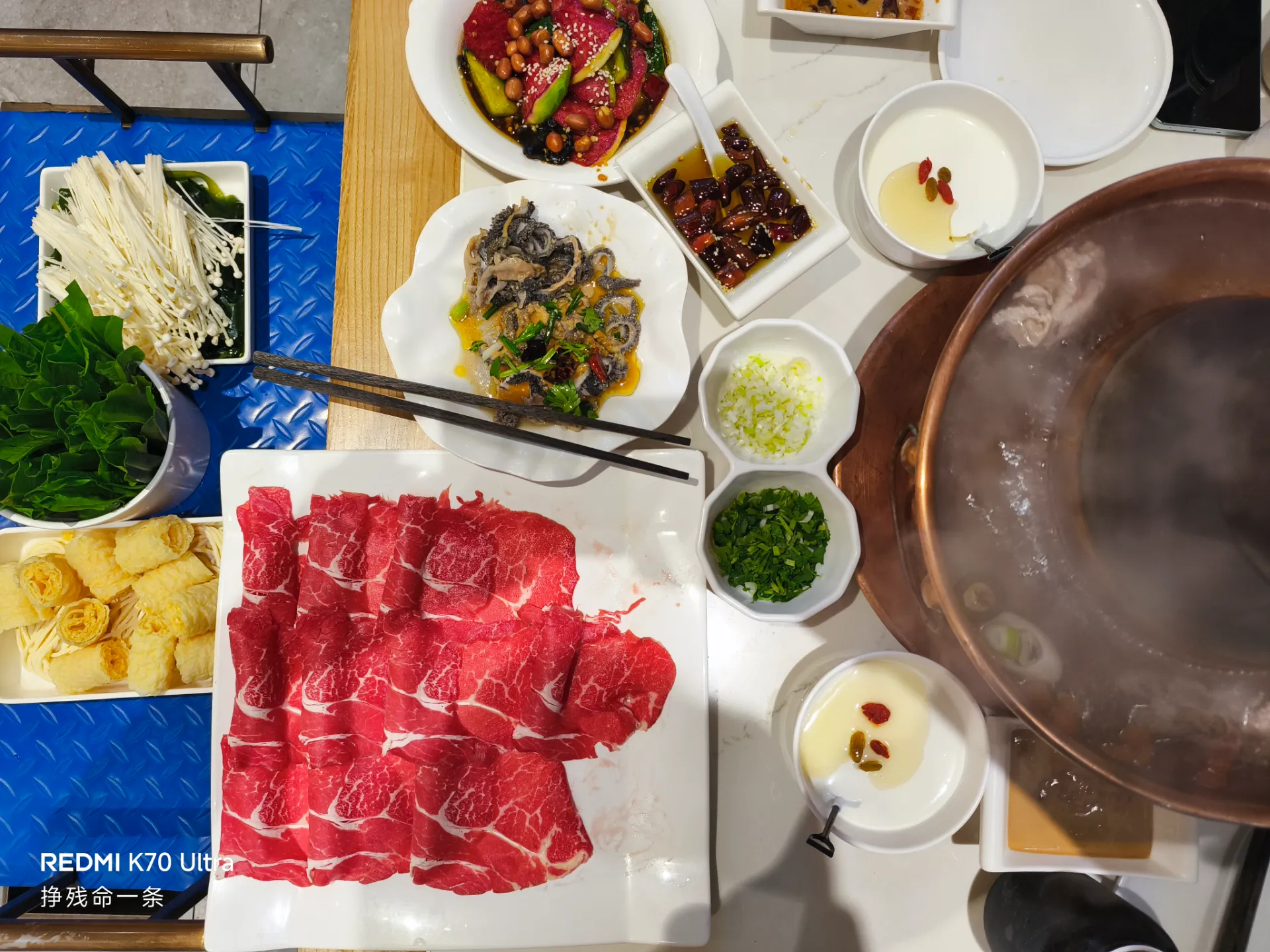 第一次在北京吃涮肉